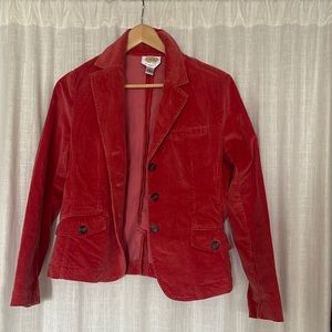 Red Corduroy Jacket